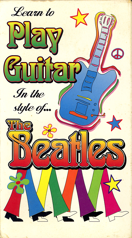 Learn To Play Guitar In The Style Of... The Beatles aka Guitar Method in the Style of the Beatles on VHS video. Music Video Products, aka MVP Inc. Possibly featuring Curt Mitchell. 1996.